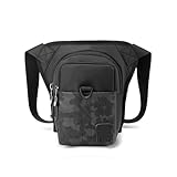 Bolso Muslo Bolsa Pierna Riñonera Impermeable para Motocicleta Riñonera para Hombre Riñonera para Pierna(1)