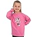 Disney Sweatshirt, Minnie Mouse Sweater, Cotton Sweatshirt For Girls, Kids Jumper With Back Print, Girls' Sweaters 10 Pink