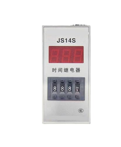 Relais temporisé JS14S programmable pour stabiliser la tension des moteurs 380V