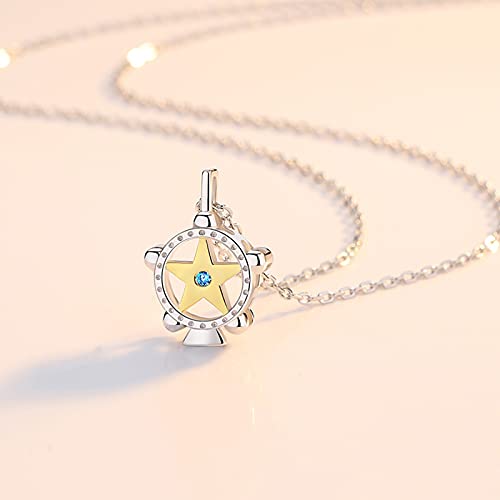 Collier de Roue Ferris finement ciselé pour sublimer une tenue de soirée chic