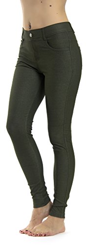 Image of Prolific Health Women's Jean Look Jeggings Tights Slimming Many Colors Spandex Leggings Pants Capri S-XXXL