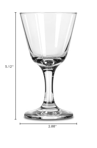 Cocktail Glass 4.5 oz. (4-Pack w/Bottle Opener & Coasters)