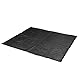 VBESTLIFE Lautsprecher-Grilltuch, Atmungsaktives Wasserdichtes Lautsprecher-Schutz-Netzgewebe für Große Lautsprecher, Bühnenlautsprecher, 140 X 120 cm, Schwarz