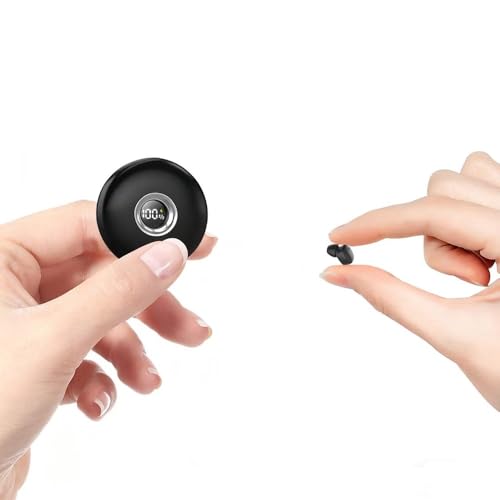 寝ホン 寝る時用 ステルス イヤホン 耳が痛くならない 超小型 耳栓 睡眠用 ノイズキャンセリング Asmr イヤホン ワイヤレス 痛くない ブラックの商品画像（Amazon）
