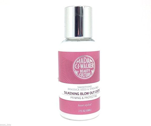 Madam C.J. Walker Beauty Culture Brassica Seed & Shea Oils Silkening Blow Out Creme 2 Oz