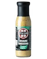ITA SAN Sesam Dressing, japanese Style, nussig intensiv, vielseitig einsetzbares Dressing zum Kochen und Garnieren, für Salate, Bowls & Dip, 1 x 220 ml