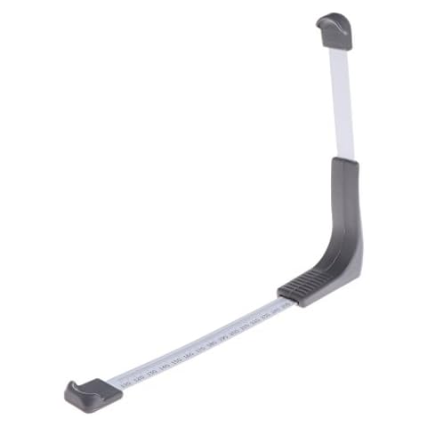 ehbn9 Foot Measuring Device Pulling Out Shoe Measurer Shoe Foot Size Measure Ruler for Children Kids Men Women Adults 10-320mm Black Cover