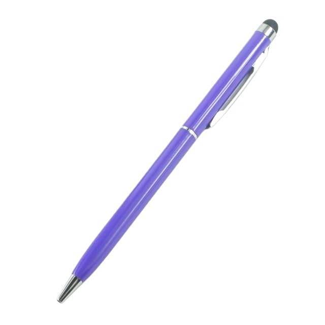 Mini stylets universels 2 en 1 lot de 100 stylos à bille noirs pour écran tactile