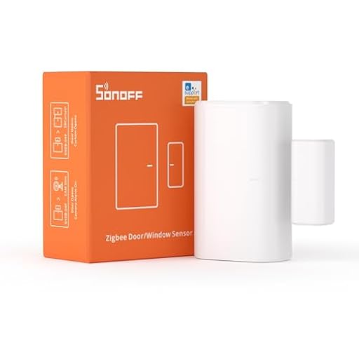 SONOFF Sensor Zigbee Puerta Ventana SNZB-04P, Sensor de Alarma de Seguridad,Escena Local Inteligente,Requiere Zigbee Hub(Se Vende por Separado),Compatible con Alexa, Google Home. | Ya disponible en tu tienda friki favorita! En mundofriki.es!