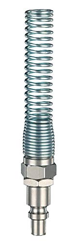 Ani Ah034301An Innesto Rapido Con Molla Per Tubo Spirale 6X8 Mm, Acciaio