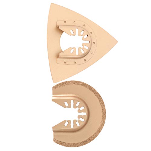 Cabilock 2Pcs LÃ¢mina Oscilante de Ferramenta MÃºltipla LÃ¢minas de Serra de Metal Duro de Liga Dura