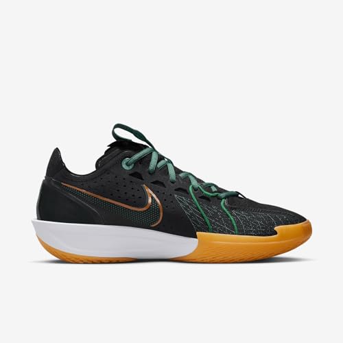 Nike Nike G.T. Cut 3 Basketball Shoes (DV2913-001, Black/Vintage Green) Size 3.5