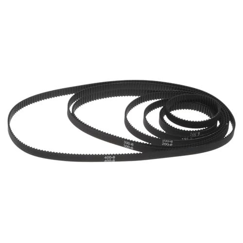 Correas dentadas 2GT uxcell 6mm de bucle cerrado 110mm 200mm 300mm 400mm de longitud para impresora