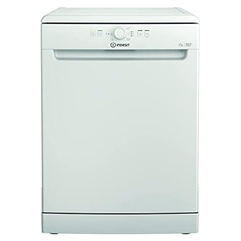 Indesit Freestanding DFE1B19 60cm 13 Place Dishwasher - White Cover