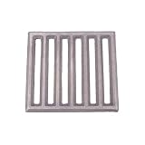 Lagomloot Griglia per camino in ghisa, pezzo di ricambio quadrato per combustione efficiente e circolazione dell'aria, compatibile con stufe Hark