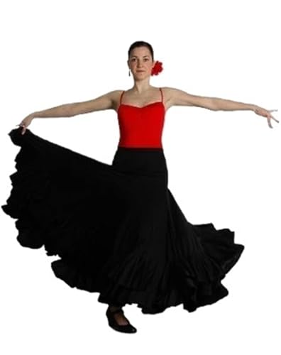 MTKSFDC Falda Flamenca Mujer Faldas largas de Flamenco...