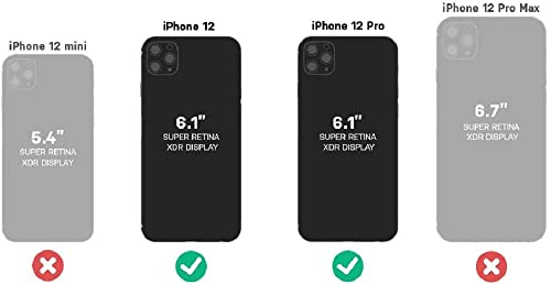 Coque iPhone 12 Pro et iPhone 12 LifeProof Next cristal noir - 2