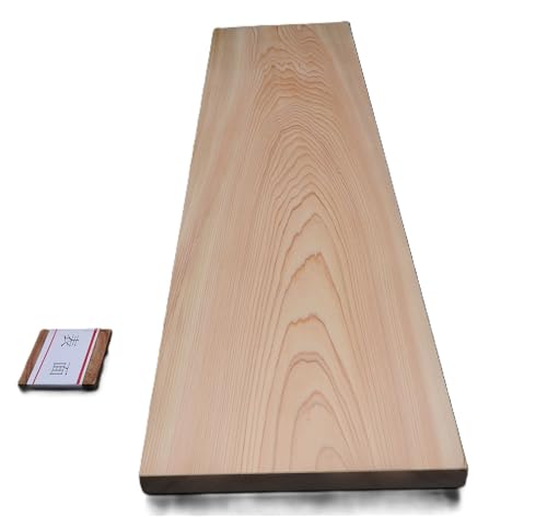 桧板 一枚板 檜 幅335×厚み30×長さ1300mm 四方無地 良材 国産 木材 ひのき まな板 テーブル カウンター