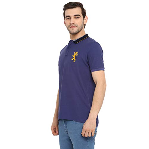 Red Tape Men's Solid Regular Fit Polo