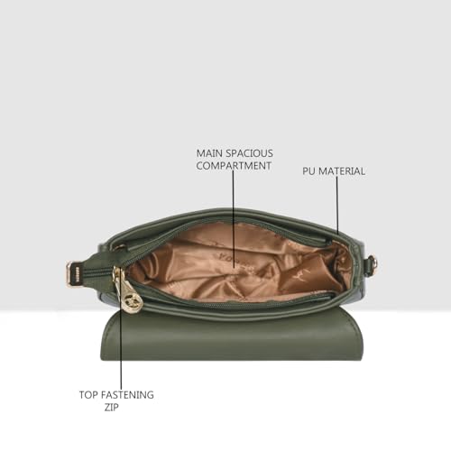 Image of ESBEDA Mini Saddle Sling Bag | Ladies Purse | Slings For Casual Carry | Stylish Sling Bag | Gift Bag For Women