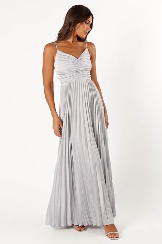 Image of Petal & Pup Women's Naira Pleated Maxi Dress