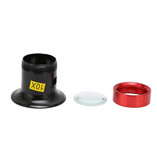 Lupe, Juwelier-Augenlupe, einzigartiges Aussehen, tragbar, klein, 10-Fach leicht, für die Reparatur von Uhren für Schmuck Cover