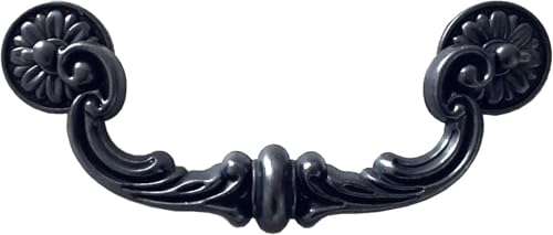 �����o�������A�A���e�B�[�N �����A���B���e�[�W�����n���h���A 6�C���` ���B���e�[�W�X�^�C�� �x�C�� �����o���v�� �A���e�B�[�N �u���b�N �����o���v�� �L���r�l�b�g�n���h�� �h���b�T�[�v�� �n�[�h(Antique Black)