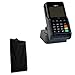 BoxWave Case Compatible with Ingenico iSMP4 (Case by BoxWave) - Velvet Pouch, Soft Velour Fabric Bag Sleeve with Drawstring for Ingenico iSMP4, Ingenico iSMP4 | Link 2500 - Jet Black