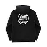 Vans Klassischer Fleece Zip Hoodie mit großer Vans Grafik auf der Rückseite