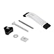 T-Track Clamp, Metall Schnellwirkende Niederhalter Clamp Set DIY Holzbearbeitung Projekte Werkzeug(Ganze Klammern Set)