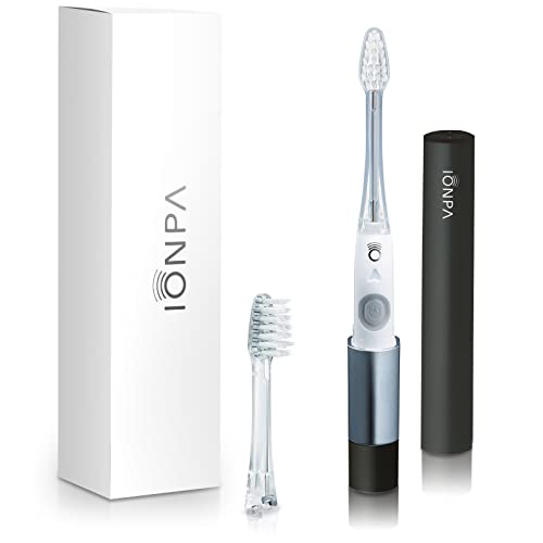 Brosse à dents électrique IONIC KISS IONPA DM-011BK avec capuchon de voyage noir