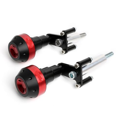 BDJ�t���[���X���C�_�[�ɓK�� Z400 Ninja 400�N���b�V���K�[�h�h���b�v�{�[���ɓK�� Kawasaki Ninja 400 2018-2023�ɓK�� �G���W���K�[�h �o�C�N�p �G���W���K�[�h ���u(Style C Red)