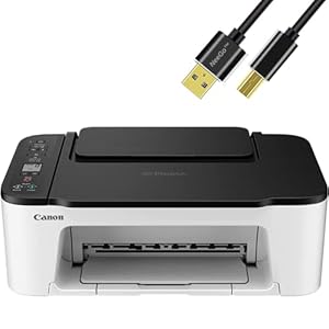 Canon Wireless Inkjet All in One Printer, Print Copy Fax Scan Mobile Printing with LCD Display, USB and WiFi Connection…