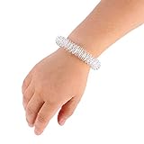Akupunktur-Armband, Handgelenk-Massagegerät, Liefert Entspannung, Edelstahl-Handgelenk-Handmassagering