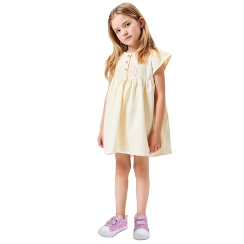 Image of K KomForme Toddler Sneakers Girls Shoes with Dual Hook and Loops | Comfortable, Lightweight