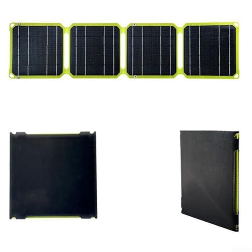 Panneau solaire pliable à 4 volets 2000 W CC 12 V avec sortie USB, solution portable compacte pour les activités de plein air et le chargement efficace des appareils mobiles
