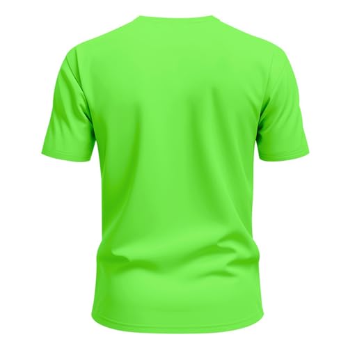 Mens Workout Shirts Mesh Short Sleeve Sports T-Shirt Active Quick Dry Crew Neck T Shirts Light Running Shirt Tee Tops3