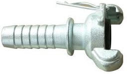 Interstate Pneumatics CU-853 3/4 Inch Hose Barb Straight Through Jack Hammer Coupler (1)