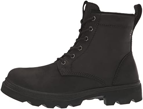 ECCO Women's Grainer Waterproof LACE Ankle Boot, Black, 6-6.5 | Image 7