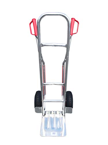 RLW Profi Aluminium Sackkarre Stapelkarre Alu200 200 kg - Schaufel 280 x 280 mm - Made in EU - kein Asien-Import !! (Räder nach Ihrer Wahl) (Luftrad/PVC-Felge/Gleitlager) – Bild 3