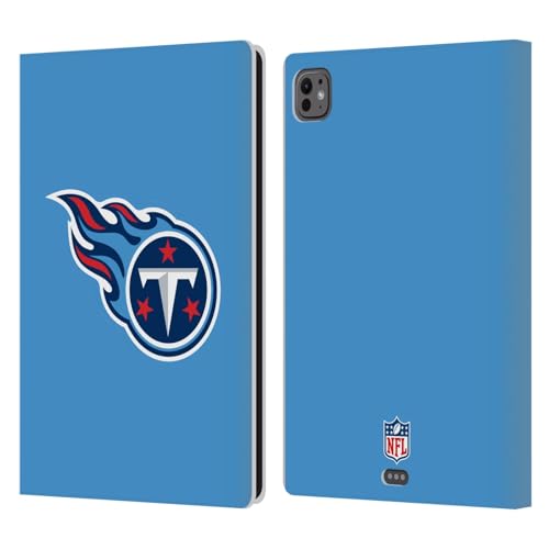 Étui portefeuille iPad Pro 11 M4 Tennessee Titans cuir Head Case Designs NFL