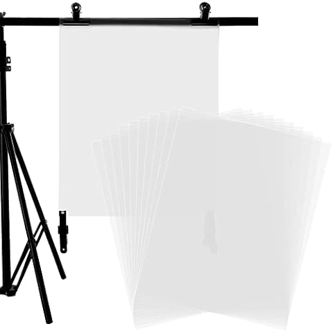 10 Pack Light Diffuser Film Sheets Cover