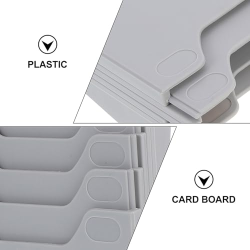 Tarjetero de material plástico para organizar el control en fábricas 4