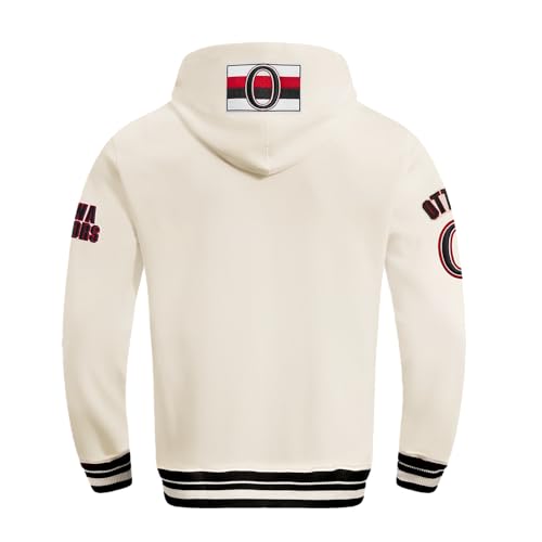 Image of Pro Standard Men's NHL Retro Classics Brushed Back French Terry Pull Over Hoodie
