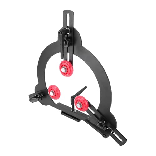 Soporte para torno con diseño de doble rodamiento y rodillos de goma suave 5