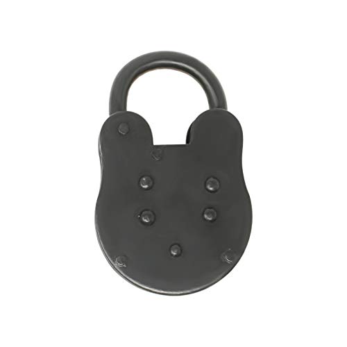 Image of Nautical Cove Antique Solid Iron Lock with Skeleton Keys - Pirate Treasure Lock (3 inch)