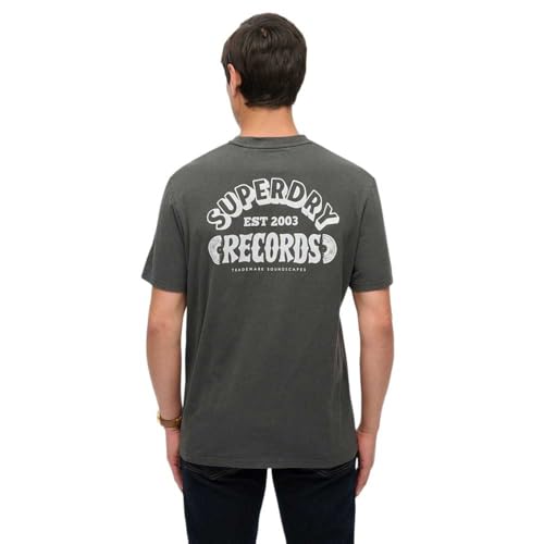 T shirt Superdry Record Label - vue 3