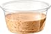 [250 Pack] 2 oz BPA Free Plastic Portion Cup - Disposable Jello Shots Sauce Condiment Souffle Dressing Mini Containers, Medicine Cups No Lids