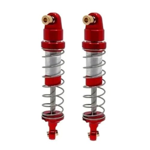 Châssis alu MJX H12Y+ en alliage anodisé rouge pour modélisme RC durable