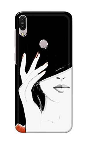 Image of PRINTFIDAA Photo of Beautiful Girl Hard Back Cover for Asus Zenfone Max Pro (M1) ZB601KL / ZB602KL (5.99 inch) Back Cover -(P6) KAT1005